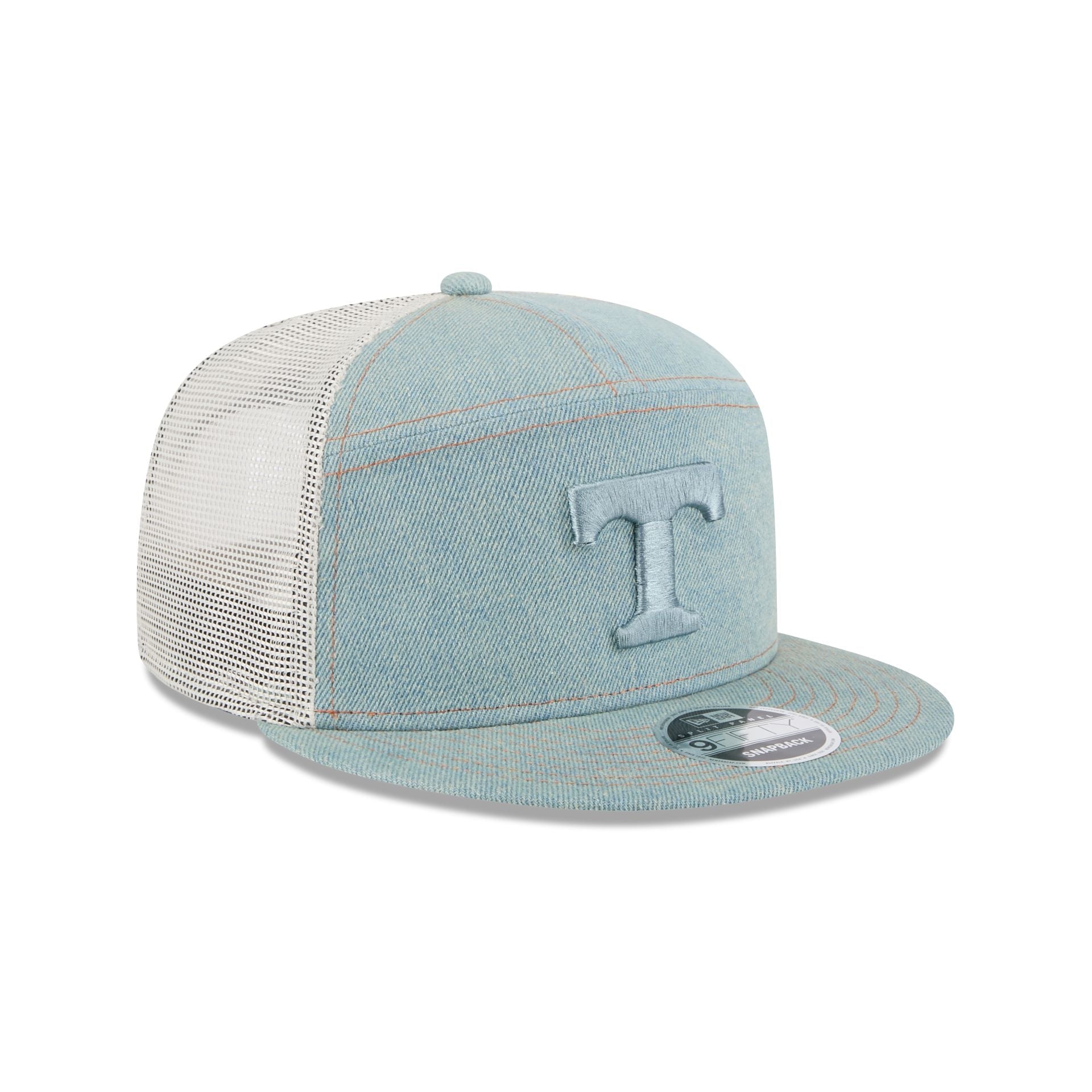 Tennessee Volunteers Denim 9FIFTY Split Panel Trucker Hat