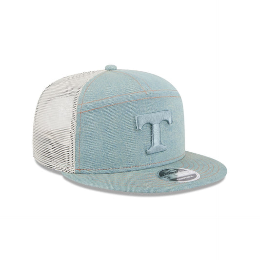 Tennessee Volunteers Denim 9FIFTY Split Panel Trucker Hat