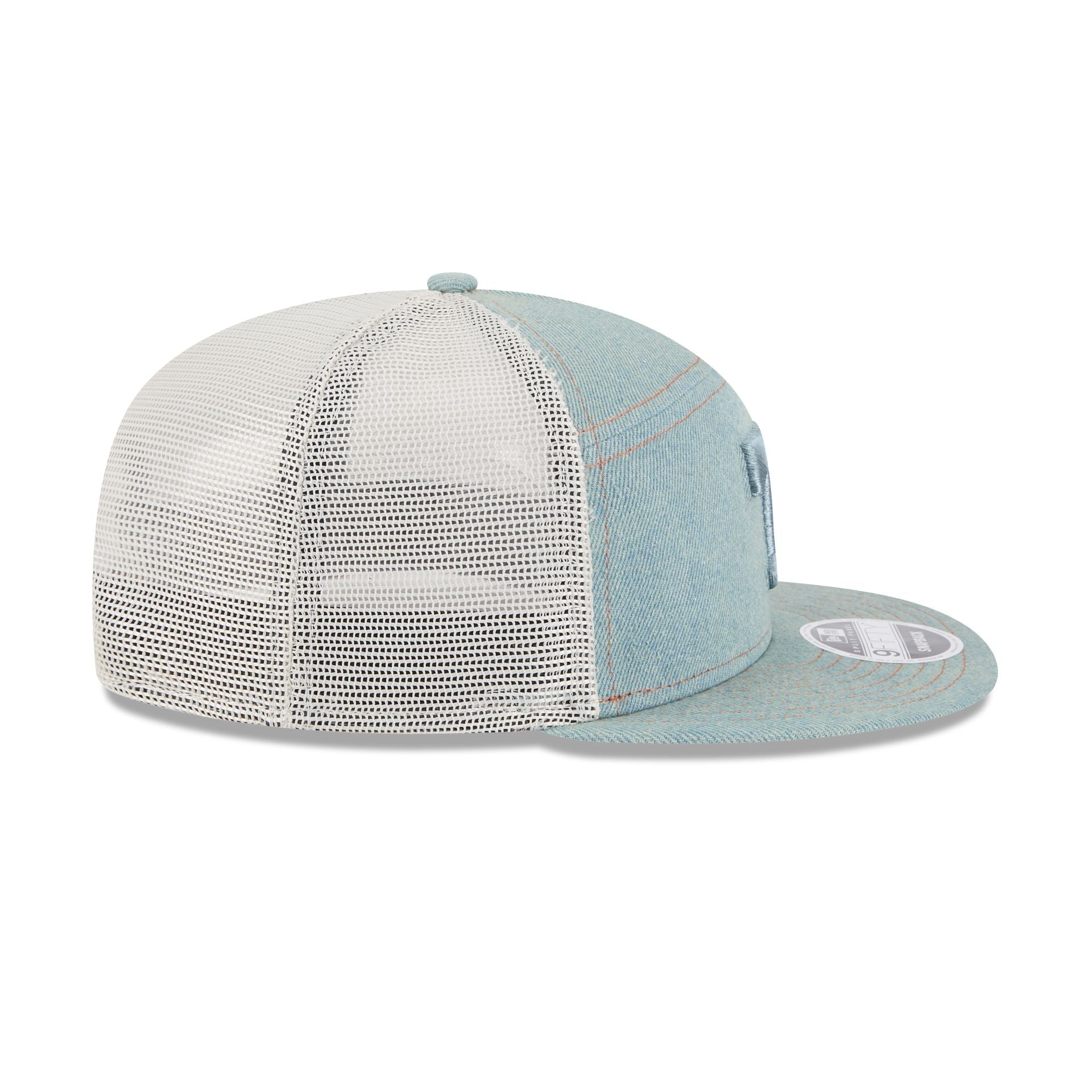 Tennessee Volunteers Denim 9FIFTY Split Panel Trucker Hat