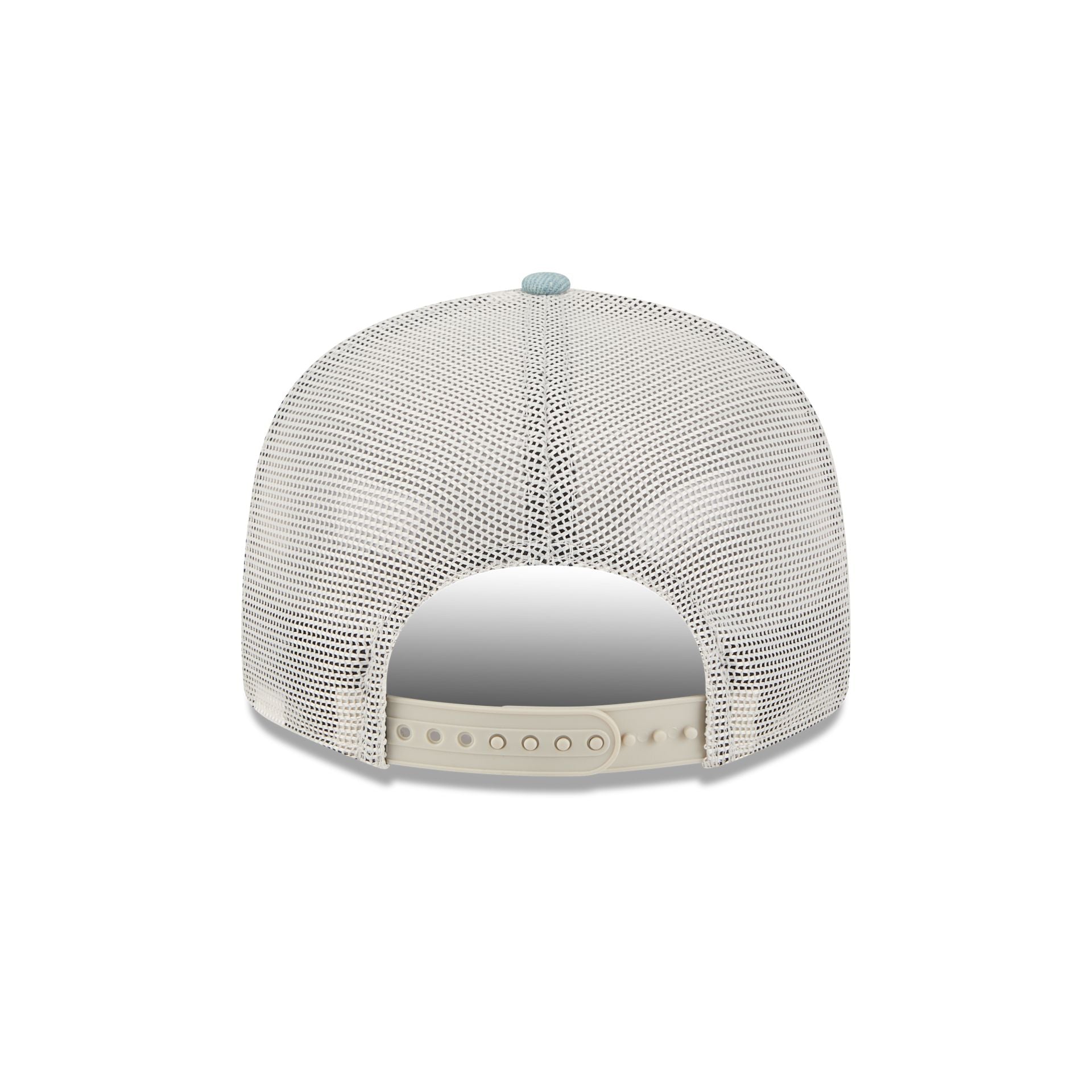UCLA Bruins Denim 9FIFTY Split Panel Trucker Hat