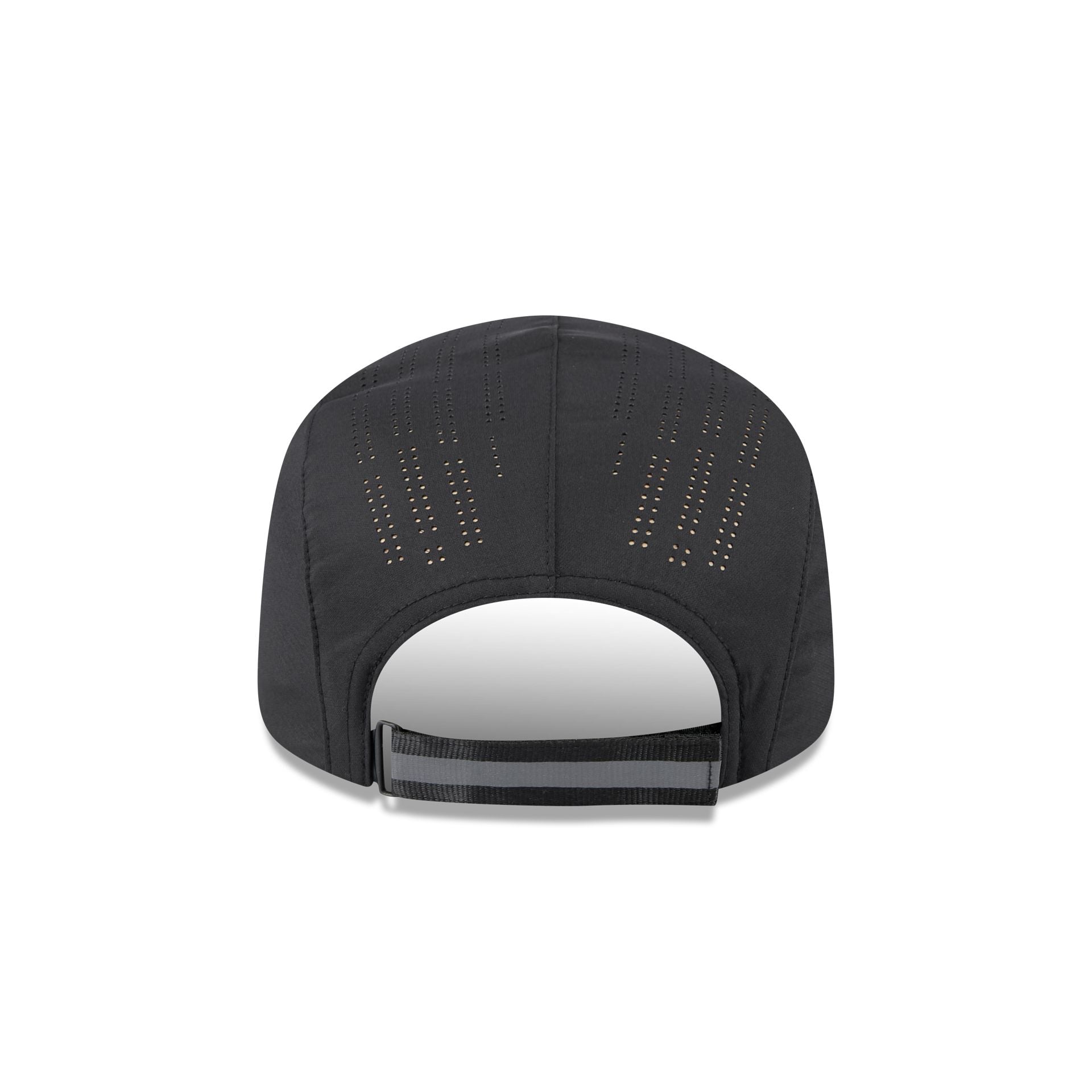 Cincinnati Reds Black Reflect Runner Adjustable Hat