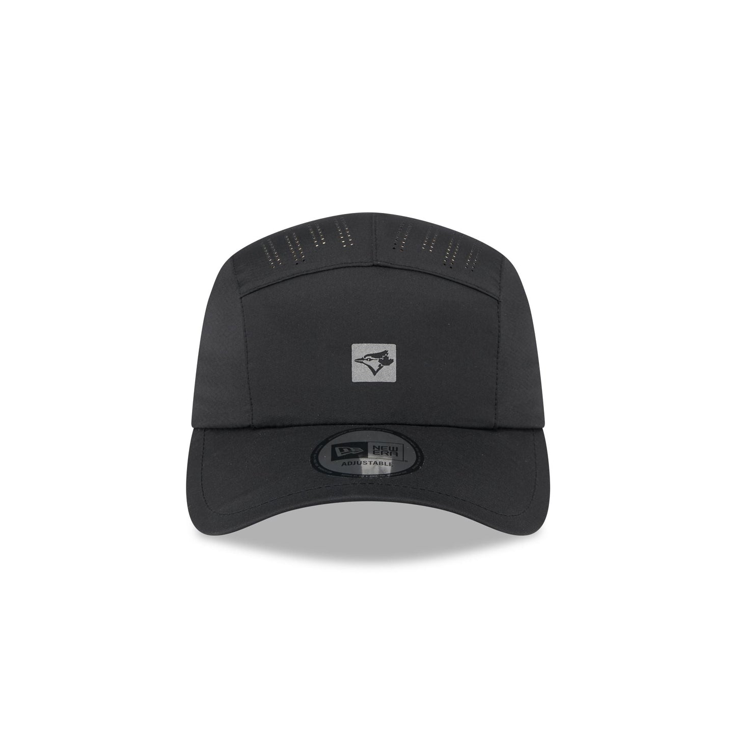 Toronto Blue Jays Black Reflect Runner Adjustable Hat