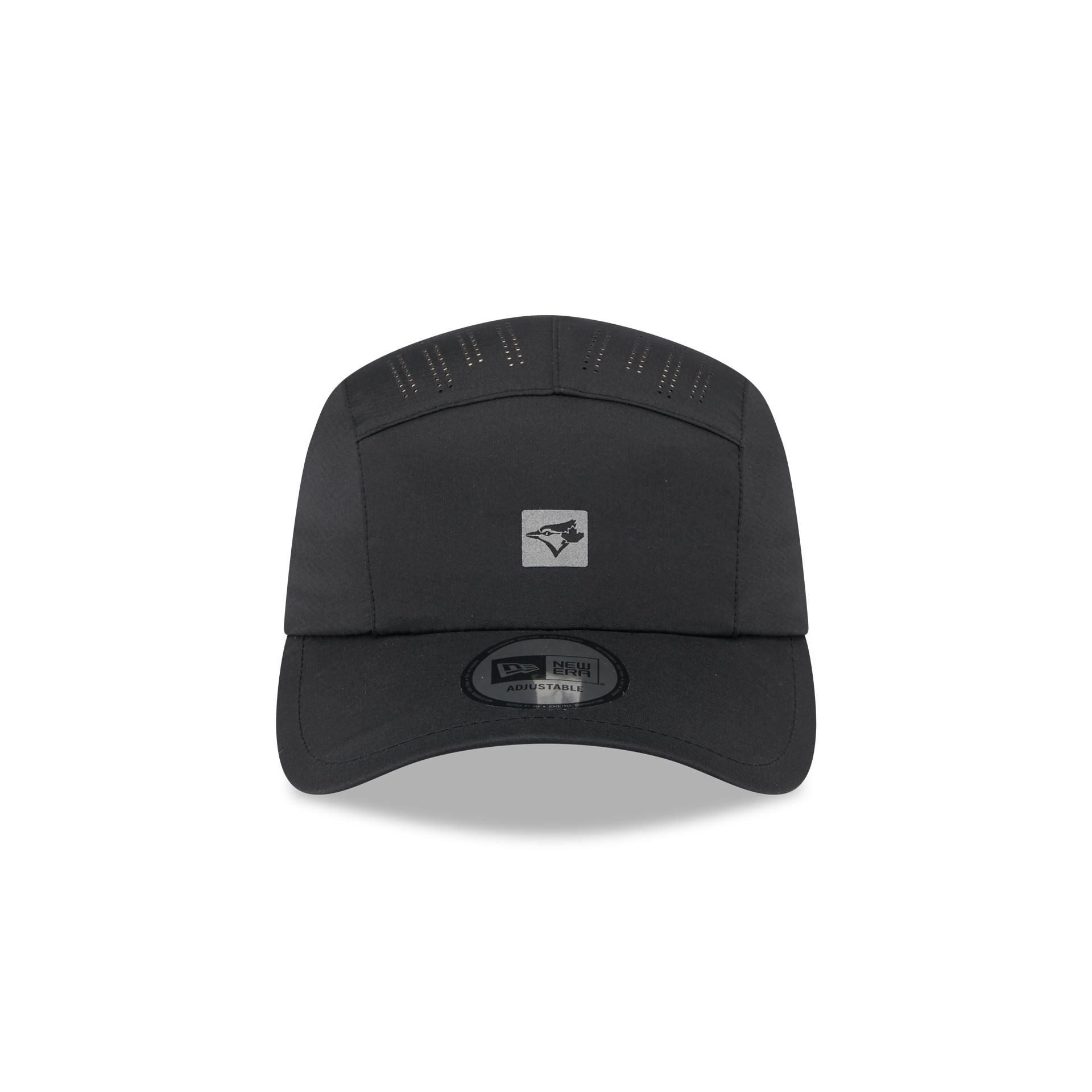 Toronto Blue Jays Black Reflect Runner Adjustable Hat