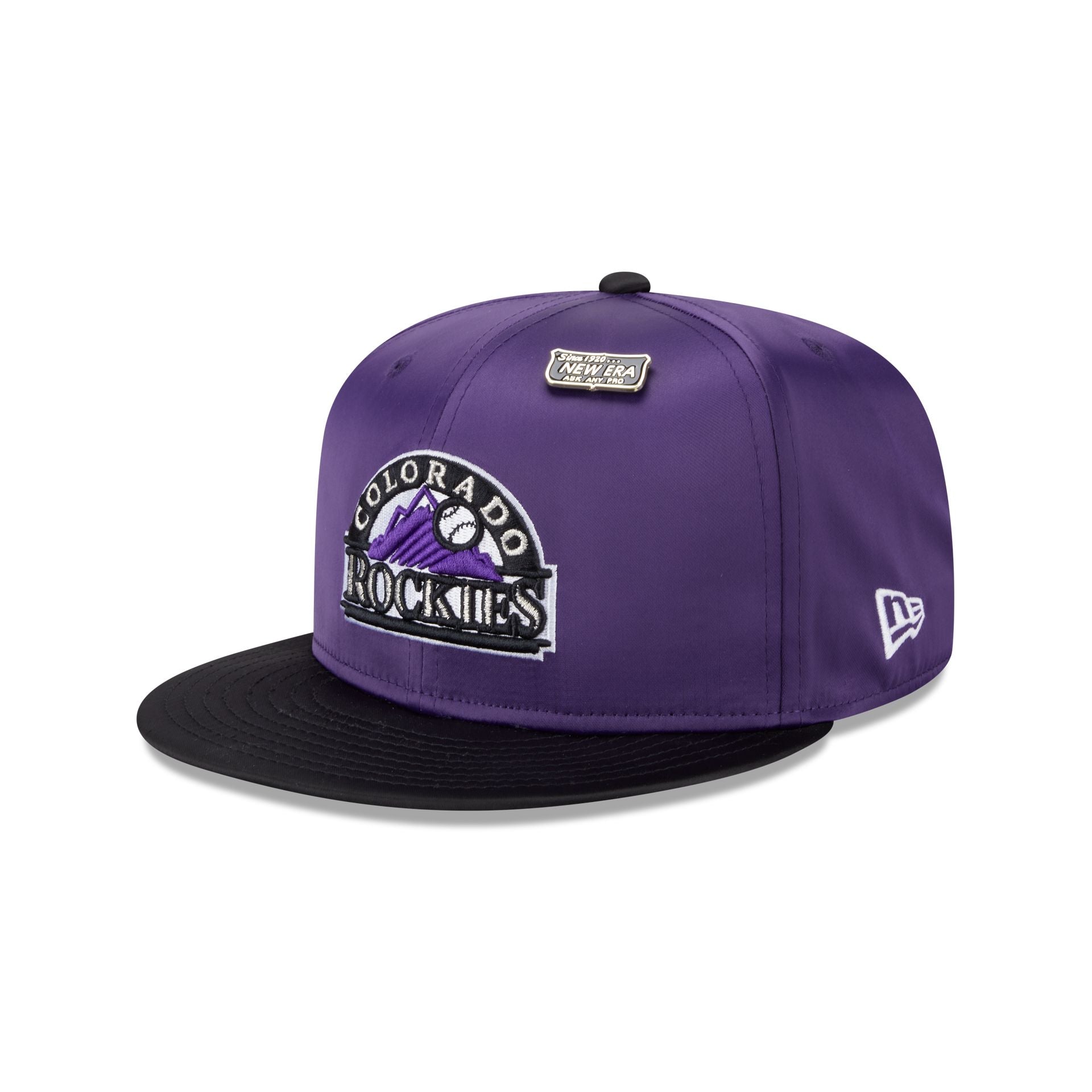 Colorado Rockies Satin Pin 9FIFTY Snapback Hat