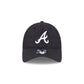 Atlanta Braves Everyday Nylon Black 9TWENTY Adjustable Hat