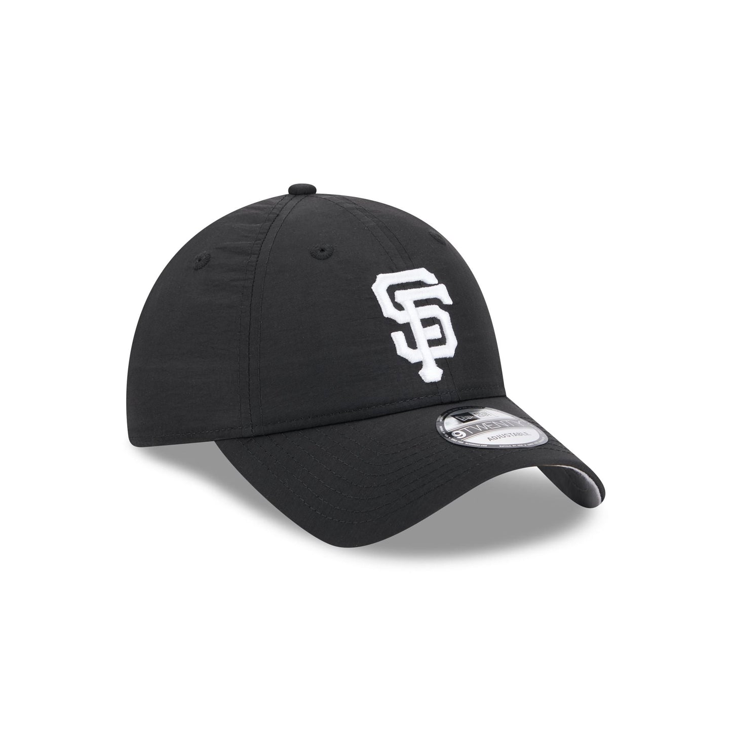 San Francisco Giants Everyday Nylon Black 9TWENTY Adjustable Hat