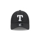 Texas Rangers Everyday Nylon Black 9TWENTY Adjustable Hat
