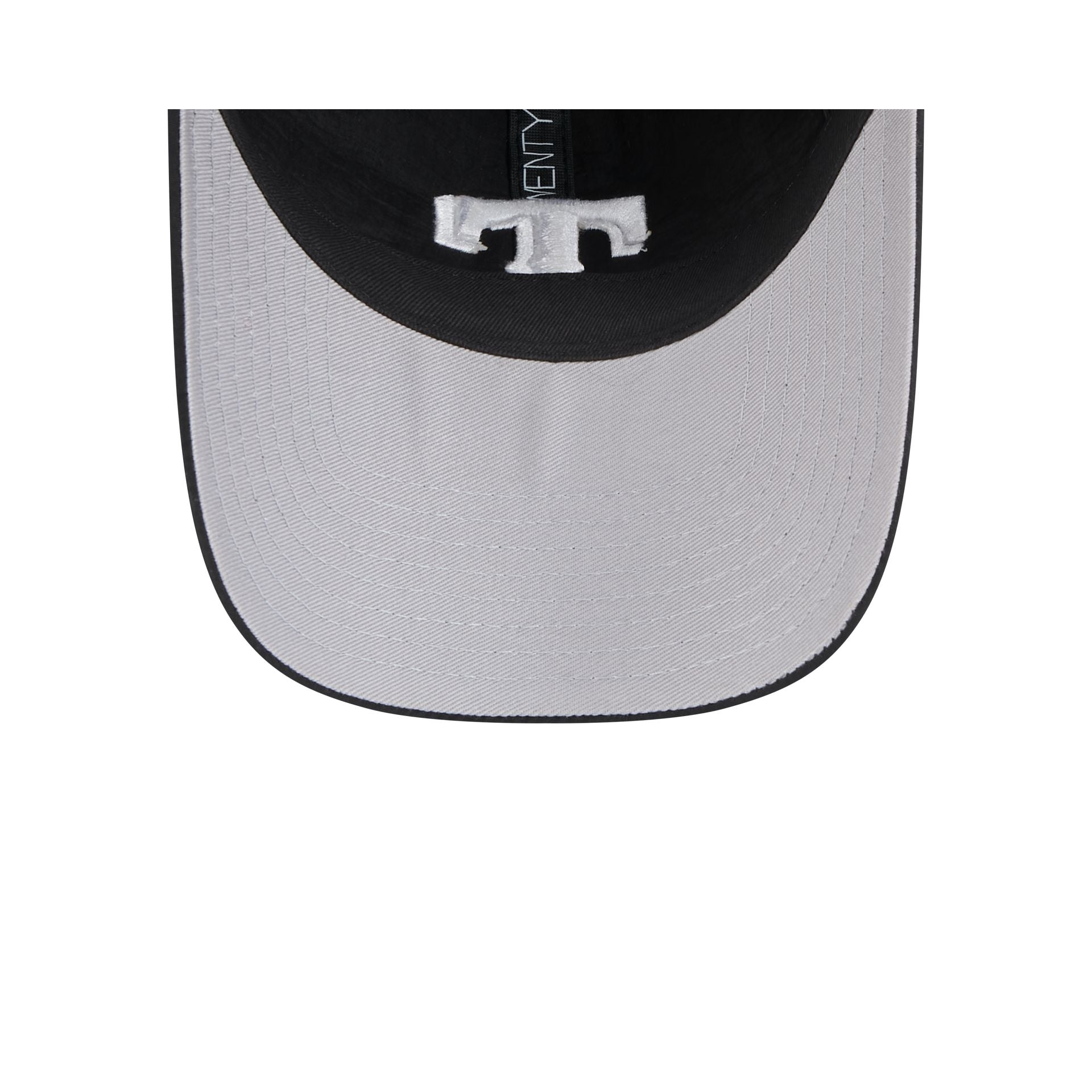 Texas Rangers Everyday Nylon Black 9TWENTY Adjustable Hat