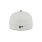 Atlanta Braves Ronald Acuña Jr. Chrome White 59FIFTY Fitted Hat