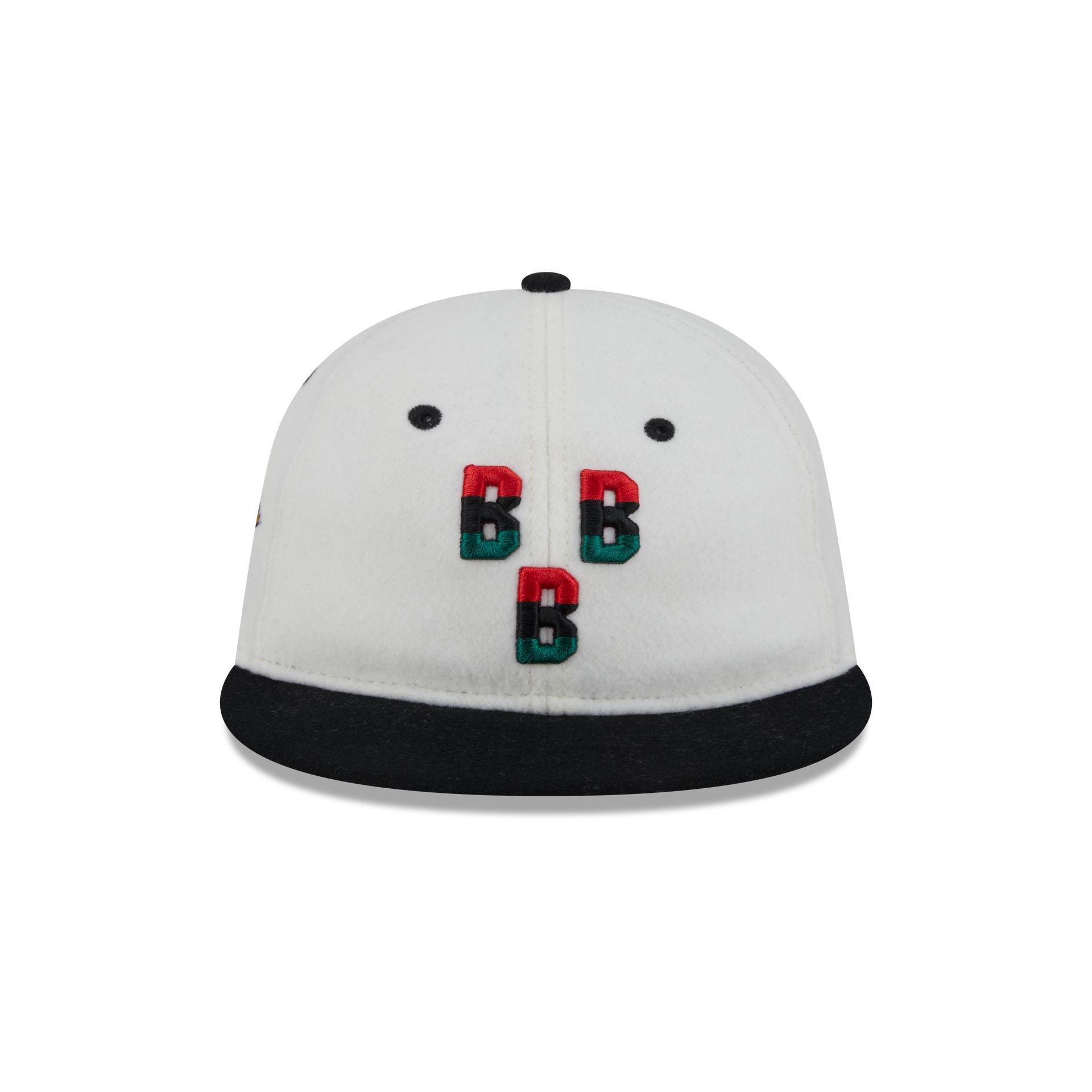 Birmingham Black Barons Tri Color Retro Crown 9FIFTY Snapback Hat