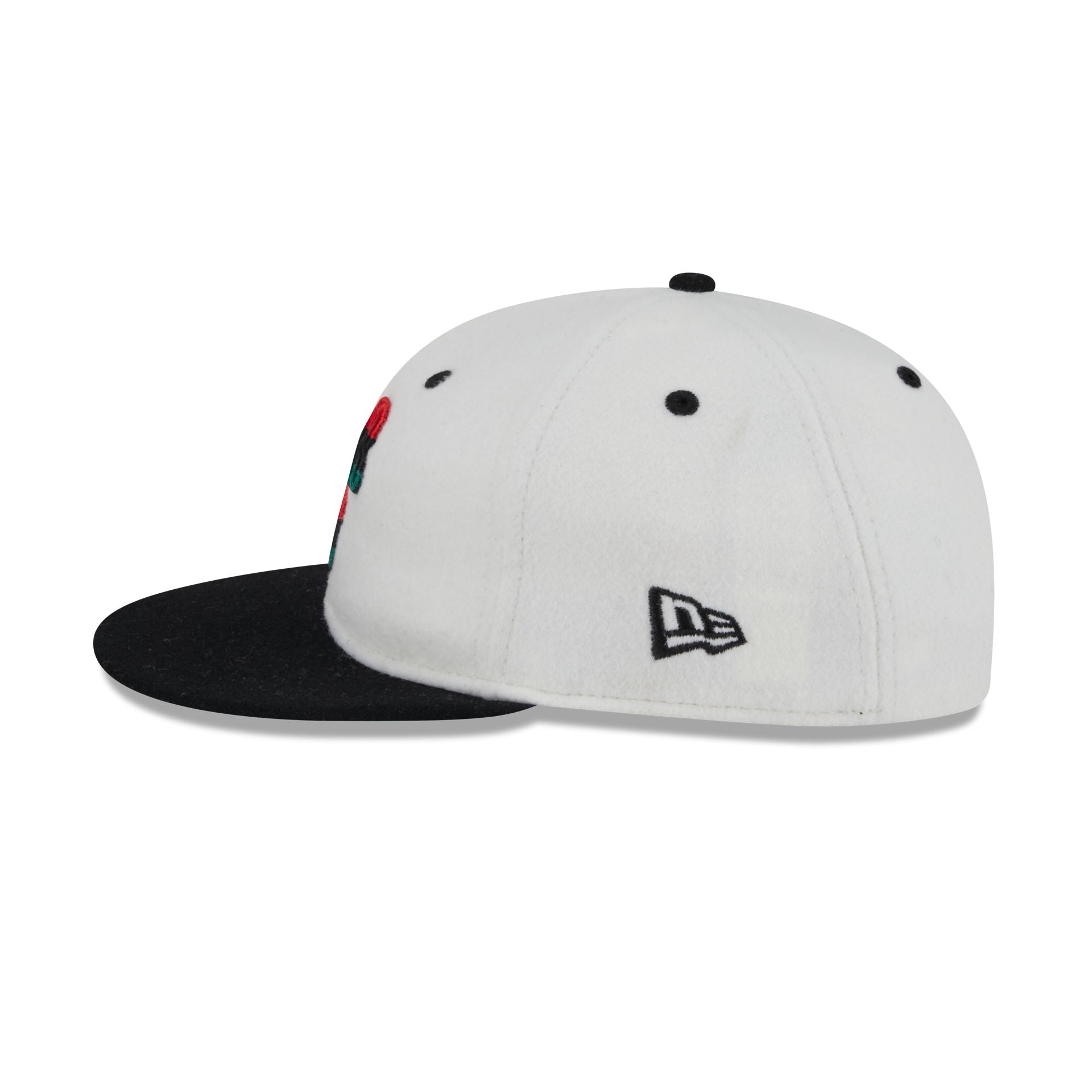 Birmingham Black Barons Tri Color Retro Crown 9FIFTY Snapback Hat