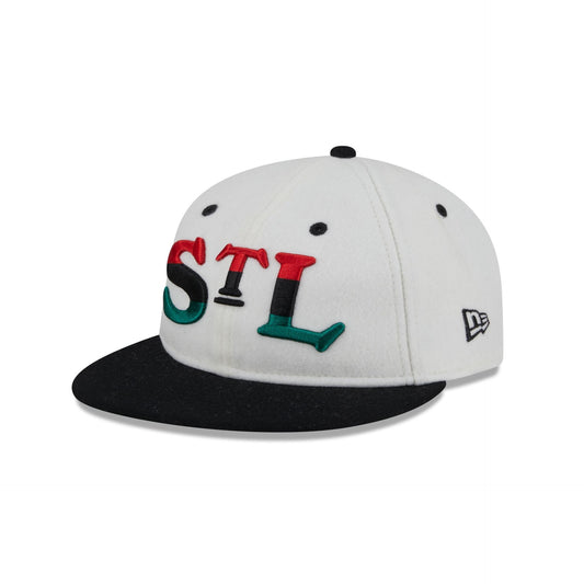 St. Louis Stars Tri Color Retro Crown 9FIFTY Snapback Hat
