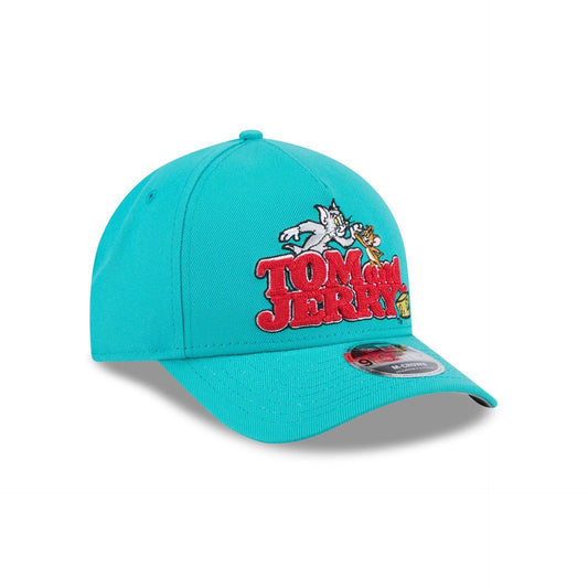 Tom and Jerry 85th Anniversary Teal 9FORTY M-Crown A-Frame Snapback Hat