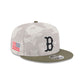 Boston Red Sox Armed Forces Day 2025 9FIFTY Split Panel Snapback Hat