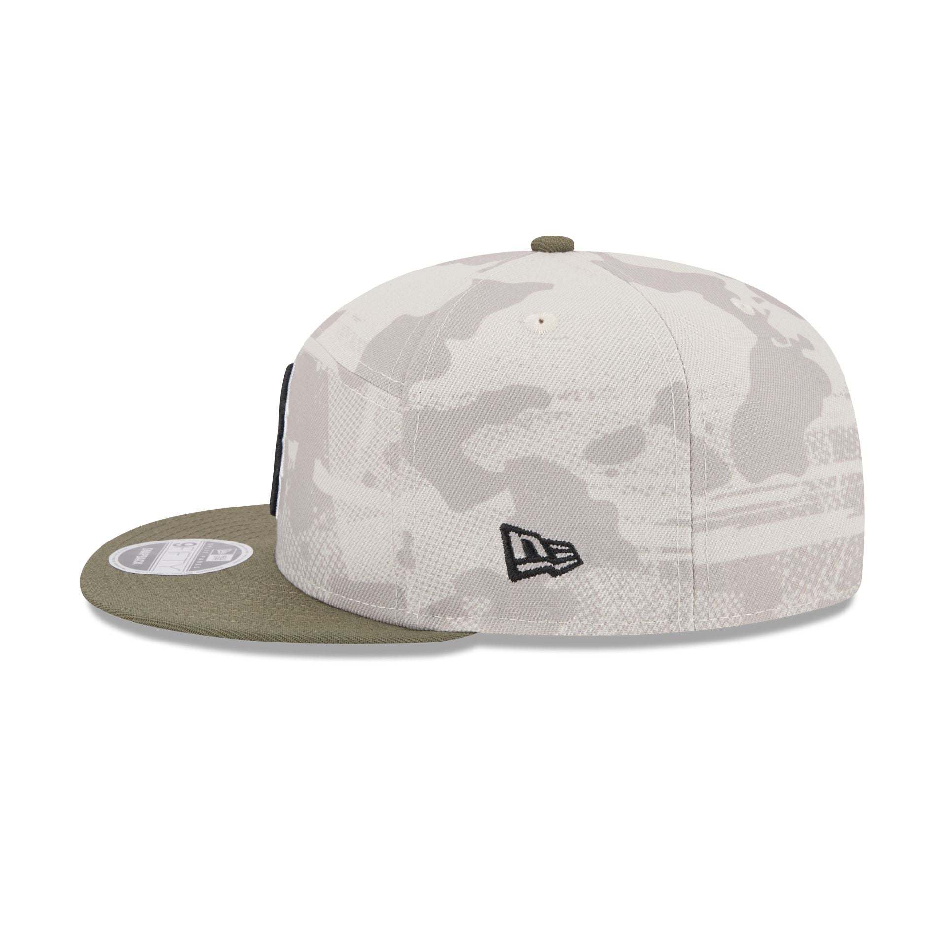 Boston Red Sox Armed Forces Day 2025 9FIFTY Split Panel Snapback Hat