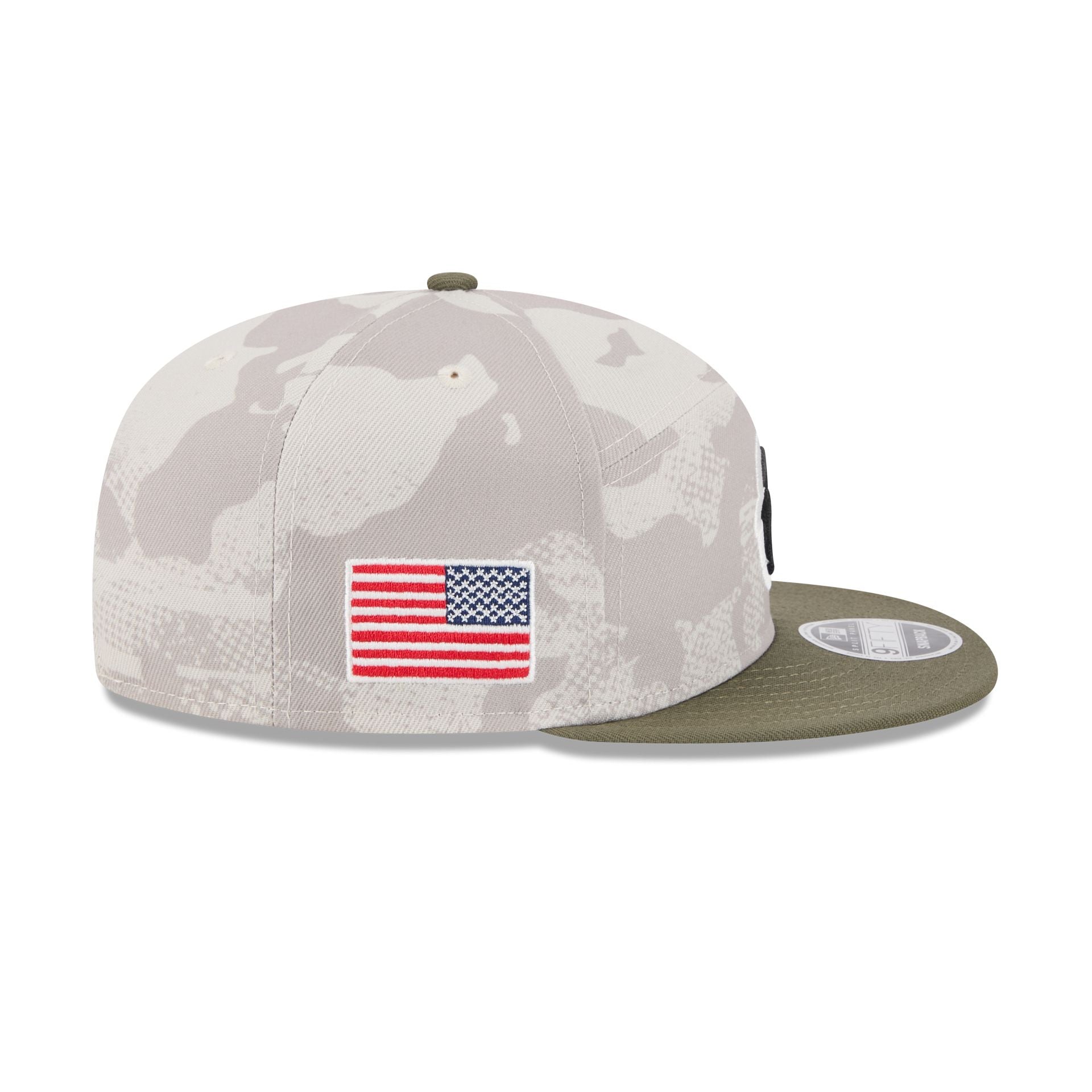 Baltimore Orioles Armed Forces Day 2025 9FIFTY Split Panel Snapback Hat