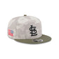 St. Louis Cardinals Armed Forces Day 2025 9FIFTY Split Panel Snapback Hat