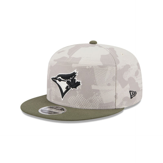 Toronto Blue Jays Armed Forces Day 2025 9FIFTY Split Panel Snapback Hat