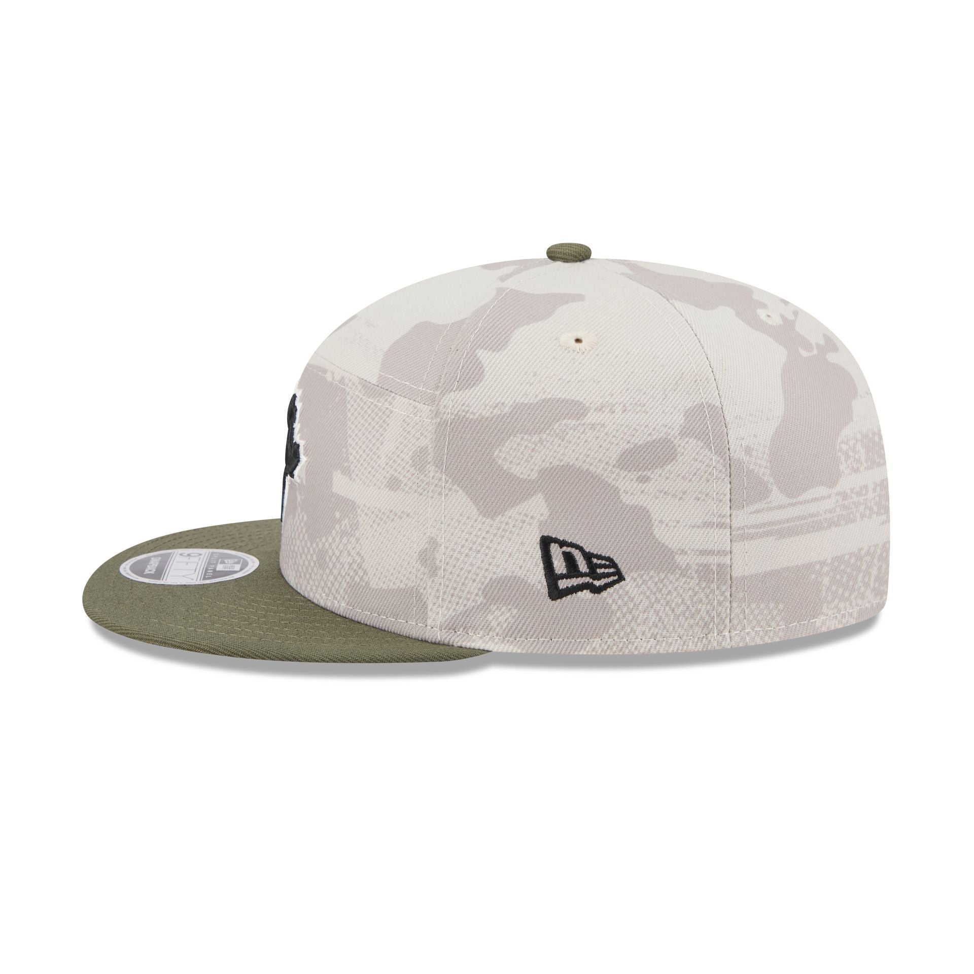 Toronto Blue Jays Armed Forces Day 2025 9FIFTY Split Panel Snapback Hat