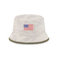 Atlanta Braves Armed Forces Day 2025 Reversible Bucket Hat