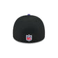 Baltimore Ravens 2025 Draft Black 59FIFTY A-Frame Fitted Hat