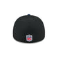 Tennessee Titans 2025 Draft Black 59FIFTY A-Frame Fitted Hat