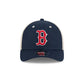Boston Red Sox Linen 9FORTY M-Crown Snapback Hat