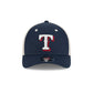 Texas Rangers Linen 9FORTY M-Crown Snapback Hat