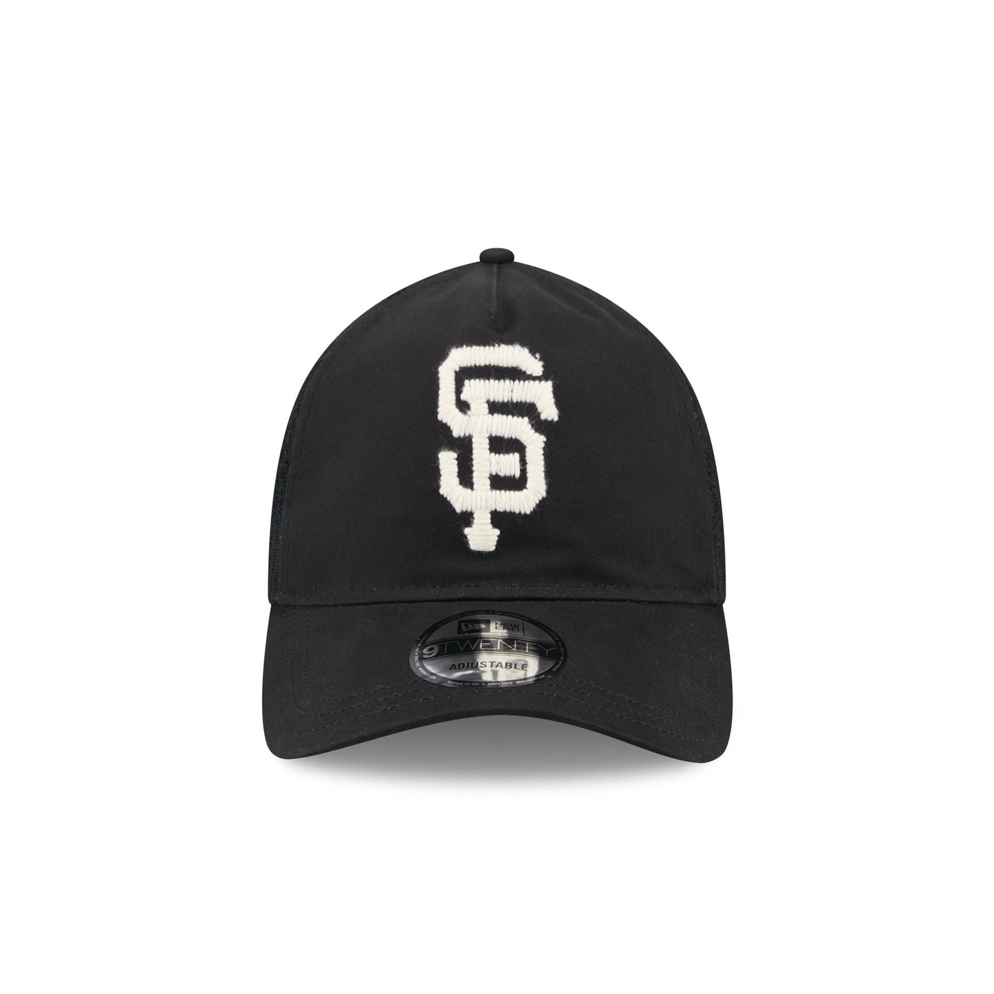 San Francisco Giants Embroidered Mesh 9TWENTY A-Frame Adjustable Hat