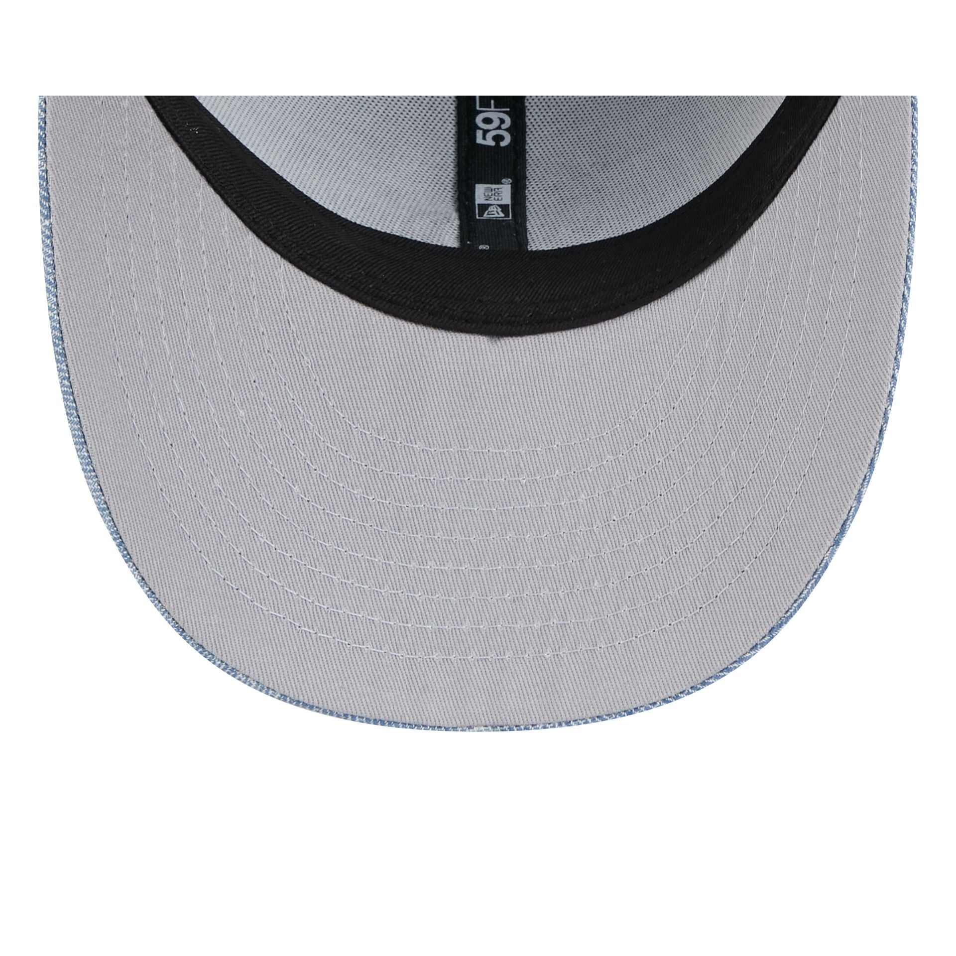 Colorado Rockies Hand Stitched Chambray Low Profile 59FIFTY Fitted Hat