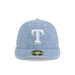 Texas Rangers Hand Stitched Chambray Low Profile 59FIFTY Fitted Hat