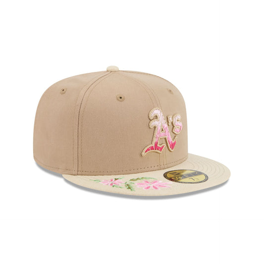Athletics Hand Stitched Floral 59FIFTY Fitted Hat