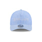 Toronto Blue Jays Pinstripe Linen 9FORTY M-Crown A-Frame Snapback Hat