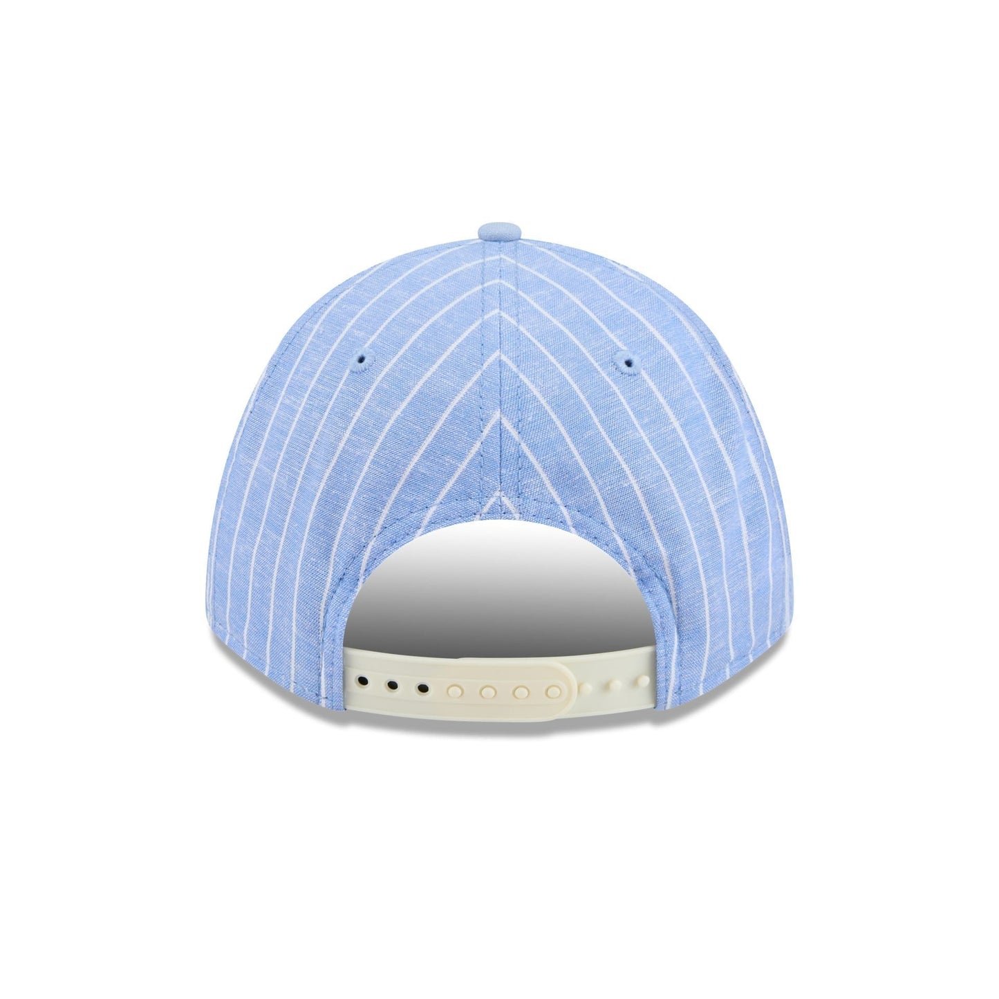 Toronto Blue Jays Pinstripe Linen 9FORTY M-Crown A-Frame Snapback Hat