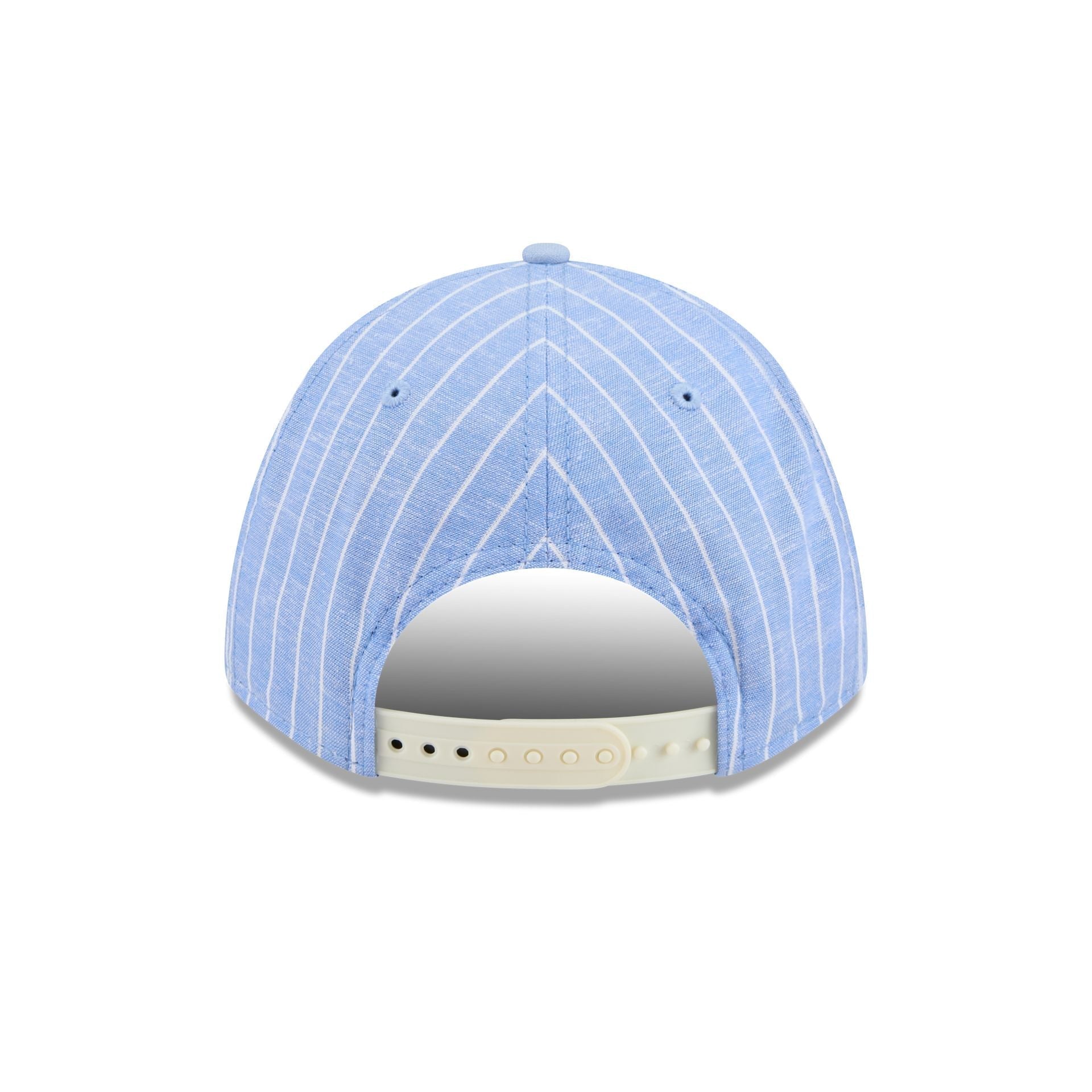 Toronto Blue Jays Pinstripe Linen 9FORTY M-Crown A-Frame Snapback Hat