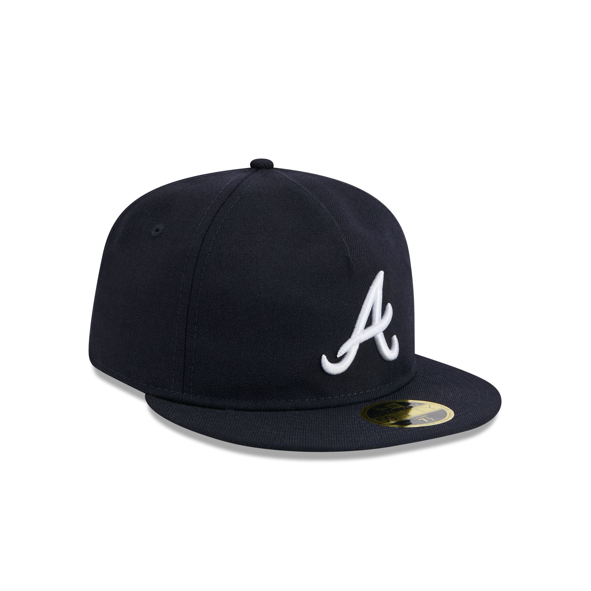 Atlanta Braves Retro Crown Boho Wool 59FIFTY Fitted Hat