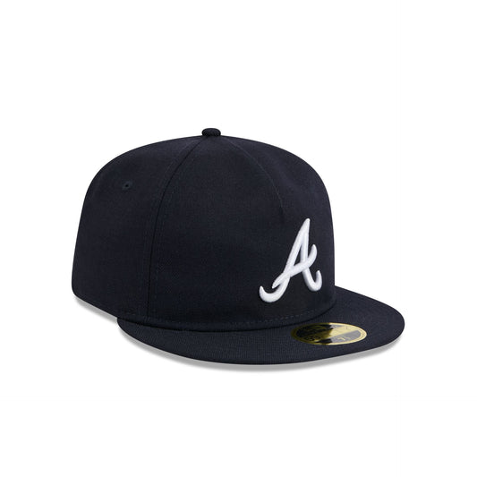 Atlanta Braves Retro Crown Boho Wool 59FIFTY Fitted Hat