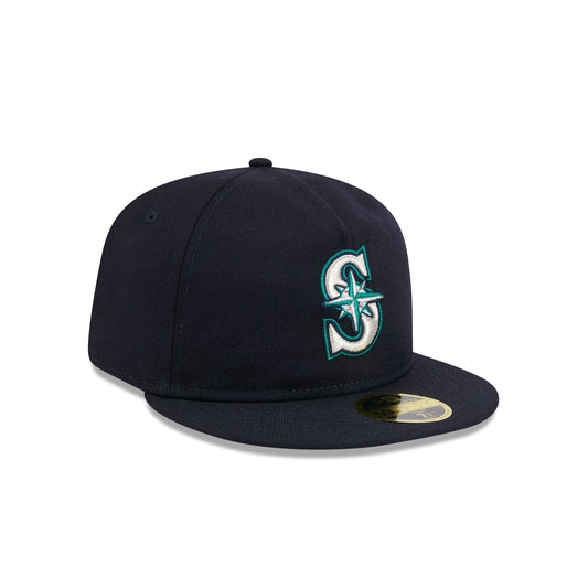 Seattle Mariners Retro Crown Boho Wool 59FIFTY Fitted Hat