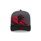 Atlanta Falcons Graphite Brushstroke Golfer Hat