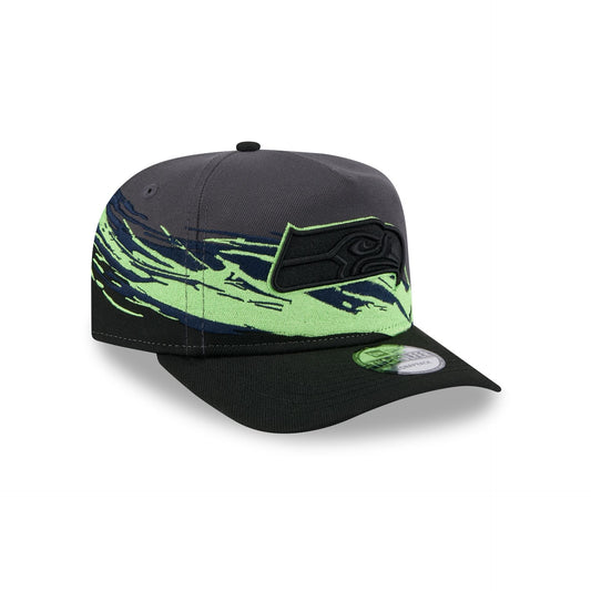 Seattle Seahawks Graphite Brushstroke Golfer Hat