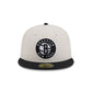 Brooklyn Nets Linen 59FIFTY Fitted Hat