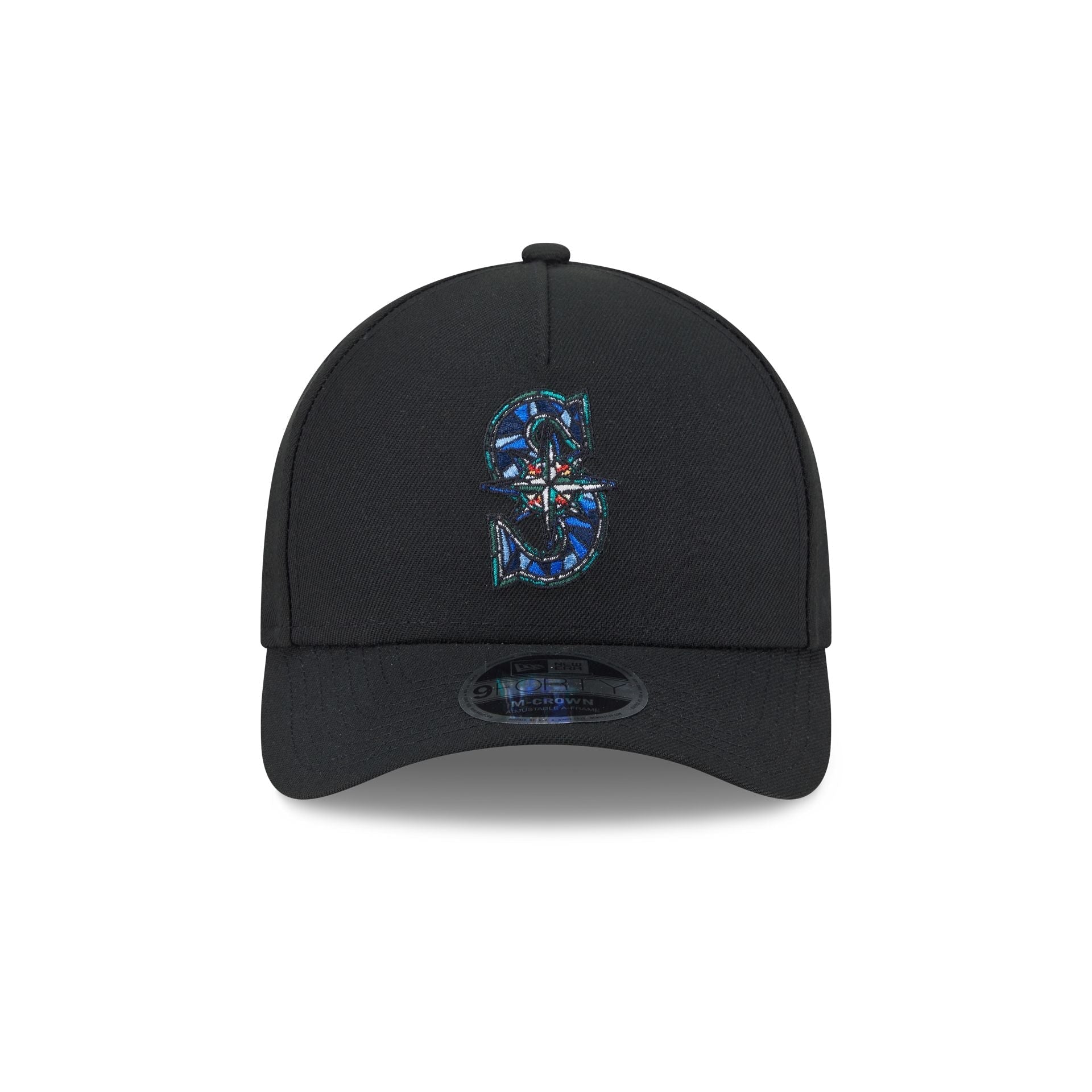 Seattle Mariners Stained Glass 9FORTY M-Crown A-Frame Snapback Hat