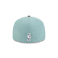 Boston Celtics Beach Kiss Blue 59FIFTY A-Frame Fitted Hat