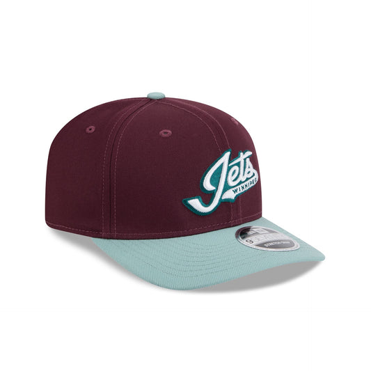 Winnipeg Jets Maroon 9SEVENTY Stretch-Snap Hat