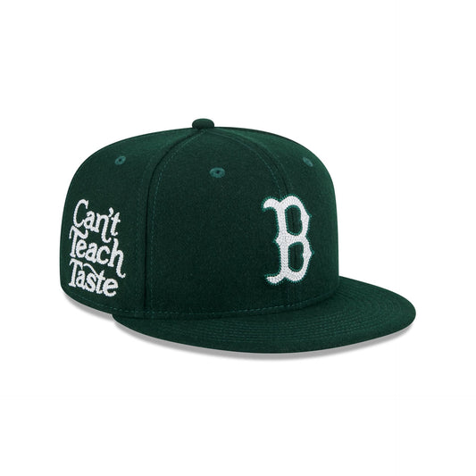 Boston Red Sox Diet Starts Monday Can't Teach Taste Green 59FIFTY Fitted Hat