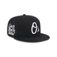 Baltimore Orioles Diet Starts Monday Can't Teach Taste Black 59FIFTY Fitted Hat