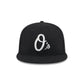 Baltimore Orioles Diet Starts Monday Can't Teach Taste Black 59FIFTY Fitted Hat