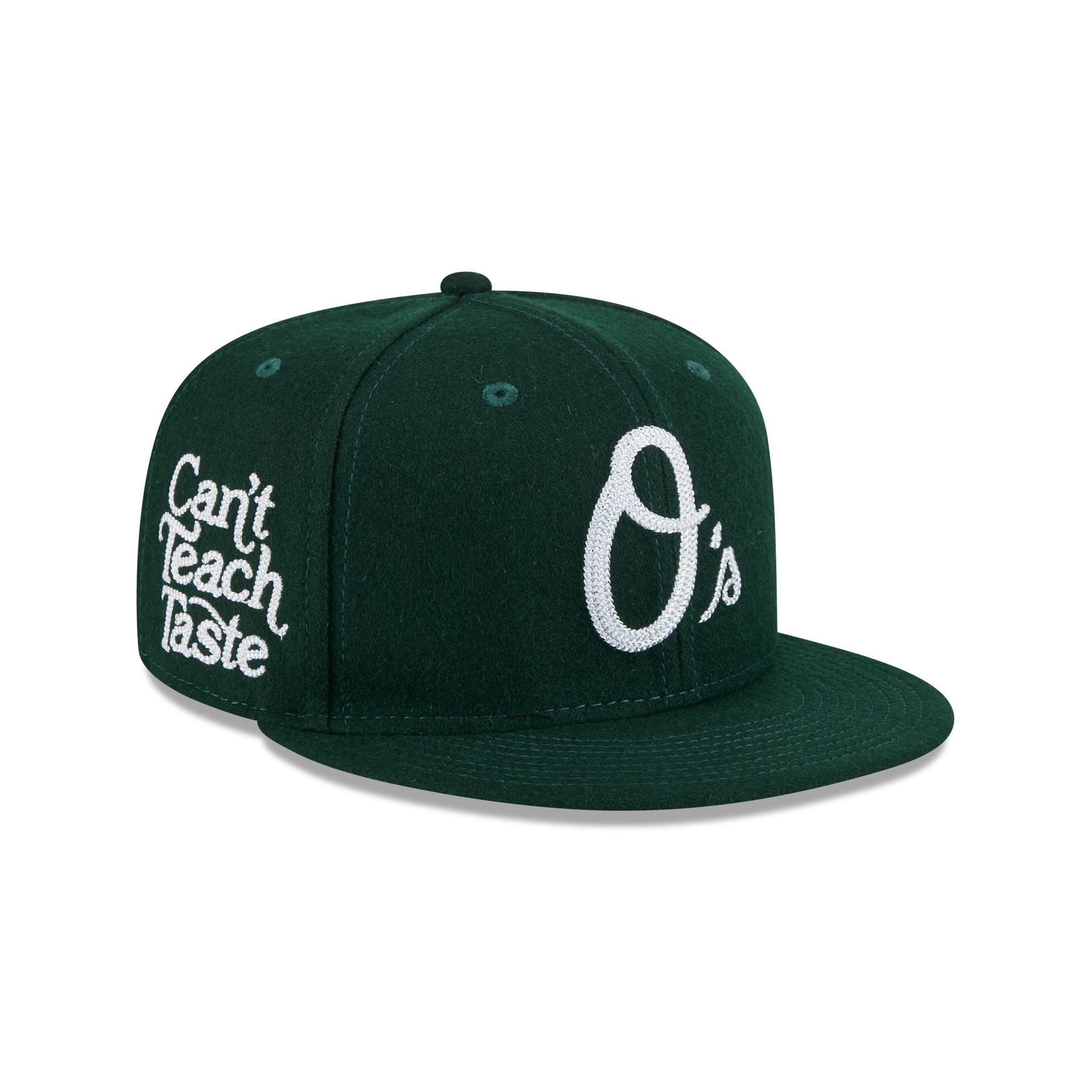 Baltimore Orioles Diet Starts Monday Can't Teach Taste Green 59FIFTY Fitted Hat