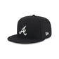 Atlanta Braves Diet Starts Monday Can't Teach Taste Black 59FIFTY Fitted Hat