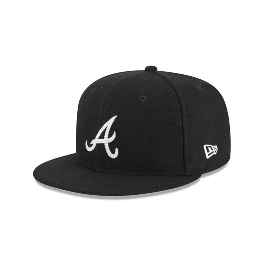Atlanta Braves Diet Starts Monday Can't Teach Taste Black 59FIFTY Fitted Hat